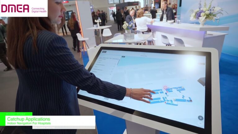 نظام الملاحة الداخلية للمستشفيات - Catchup Applications [DMEA 2026 - Time to Connect Digital Health]