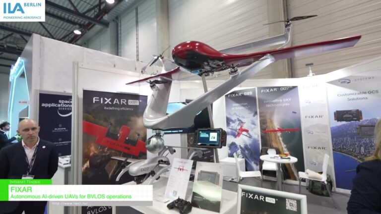 طائرات بدون طيار ذاتية القيادة تعمل بالذكاء الاصطناعي للعمليات خارج نطاق الرؤية البصرية - FIXAR [ILA Berlin 2026]