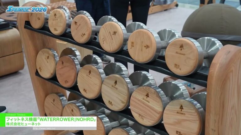 معدات اللياقة البدنية WATERROWER|NOHRD - HUNET Co., Ltd. [SPORTEC 2026]